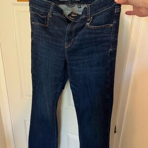 American Eagle Outfitters Men's Dark Blue Slim Jeans